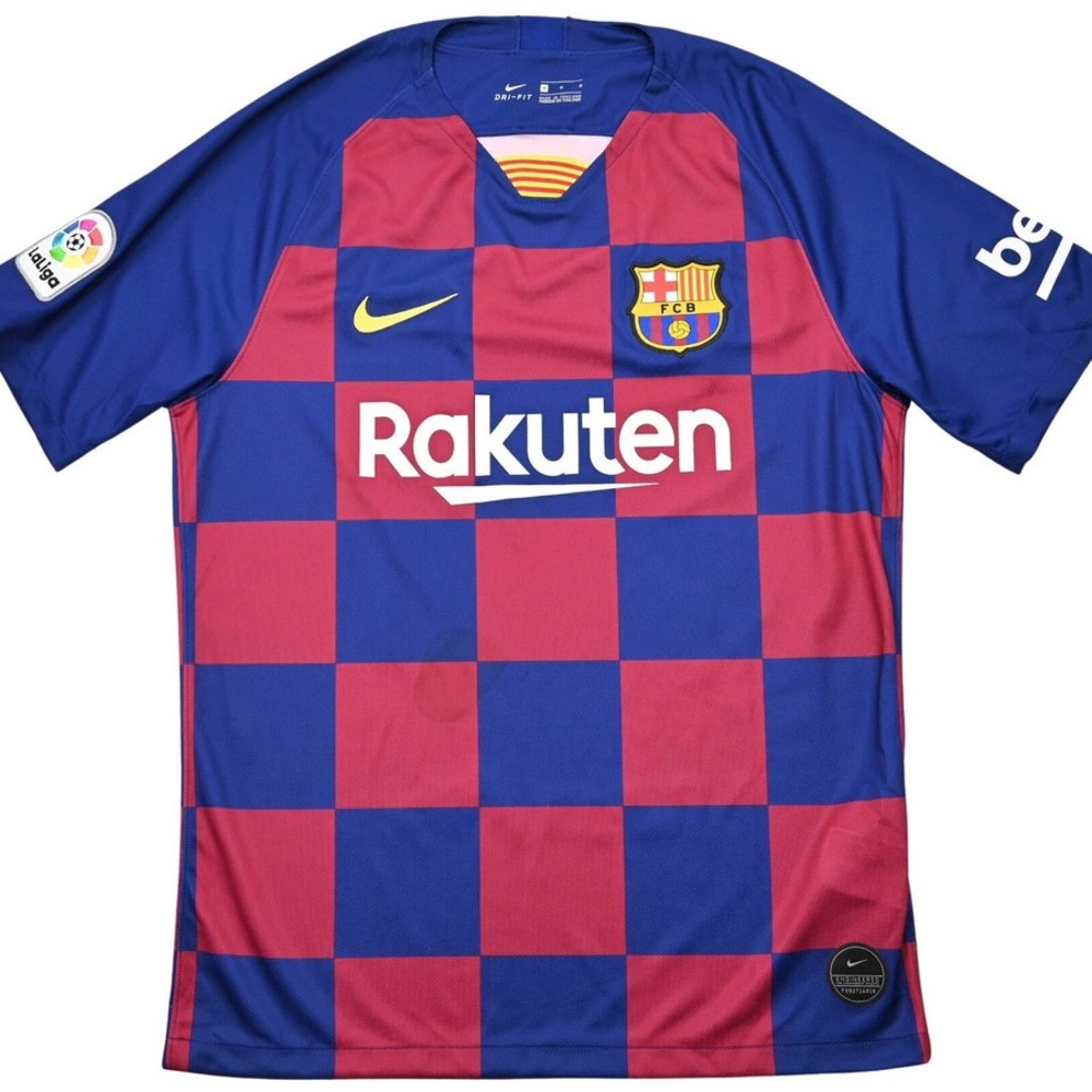 Nike FC Barcelona Maroon and Blue Jersey